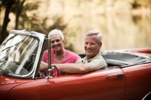 Senior Couple Going For a Drive